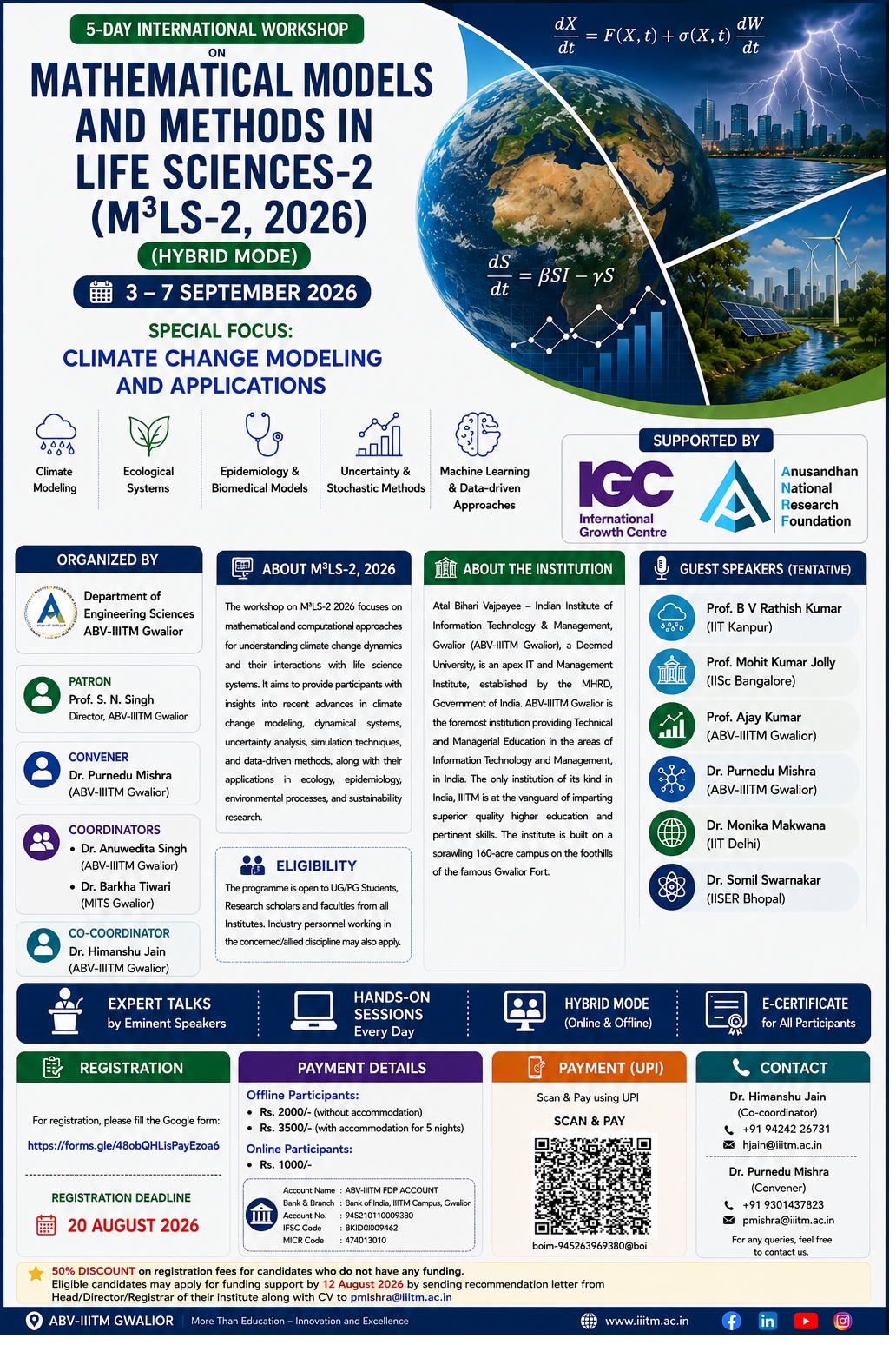 5-Day IGC-Sponsored...